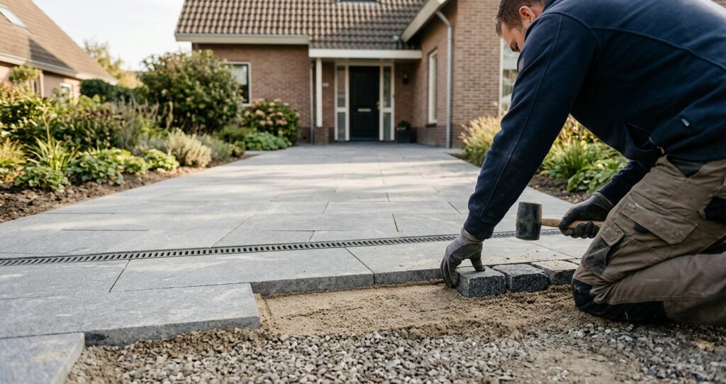 oprit maken